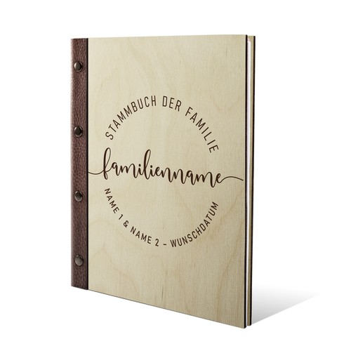 Stammbuch birkensperrholz - stammbuch,