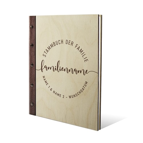 Personalisiertes stammbuch - personalisiertes,