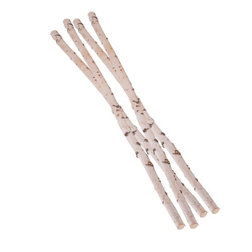 Birkenstamm 4er bundle 180cm - birkenstamm, 4er-bundle